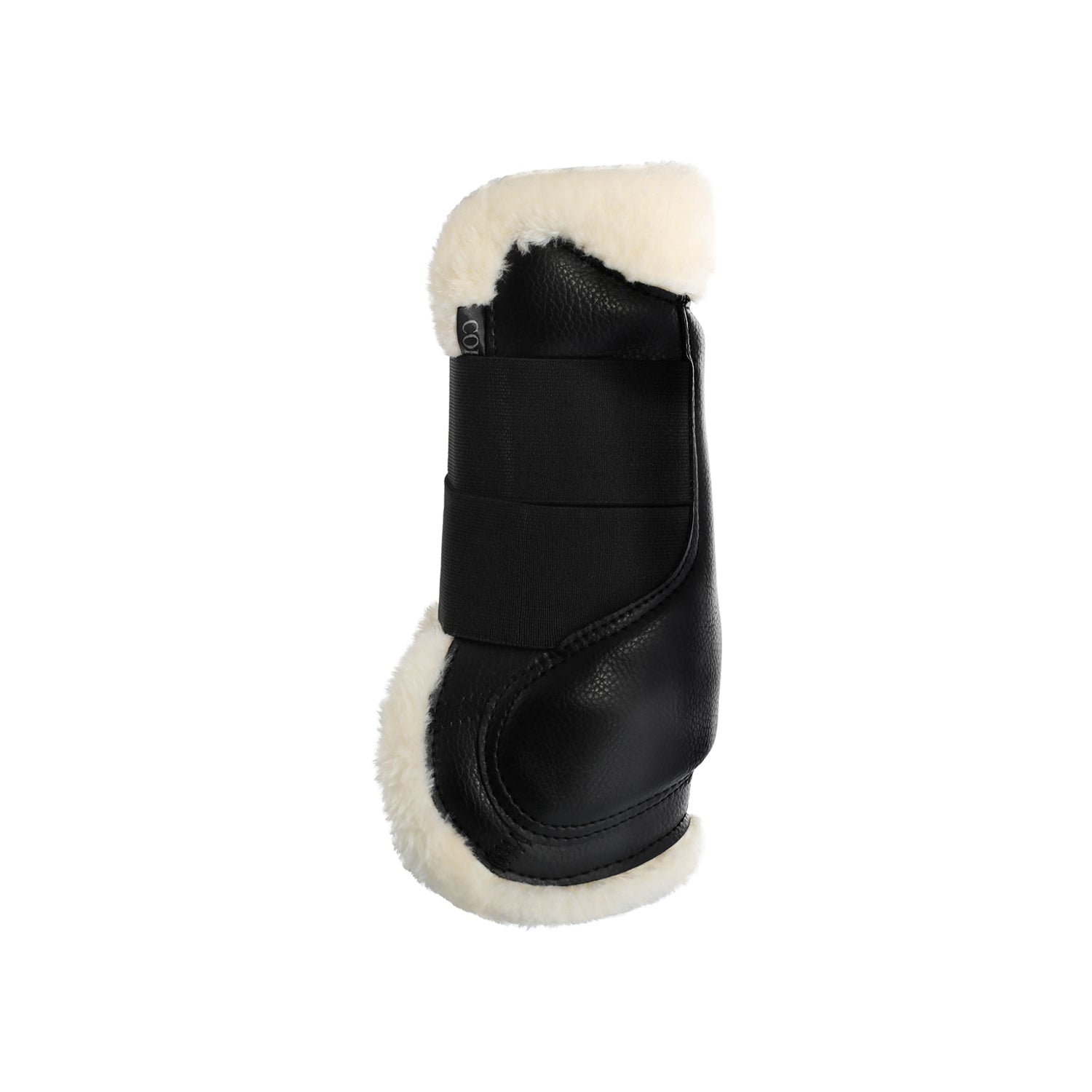 Gamaschen Jumping tendon boots faux sheepskin & Velcro closure AC9710