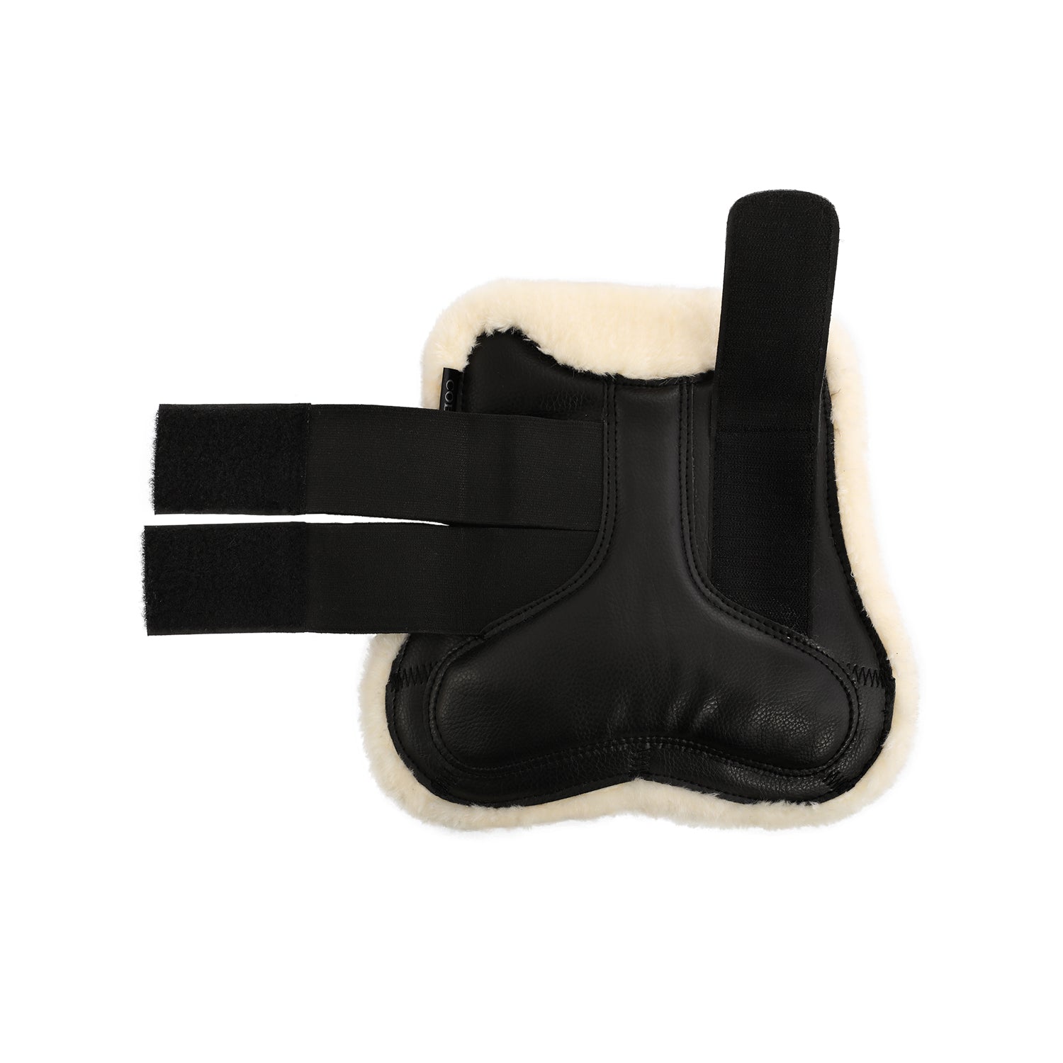 Gamaschen Jumping tendon boots faux sheepskin & Velcro closure AC9710