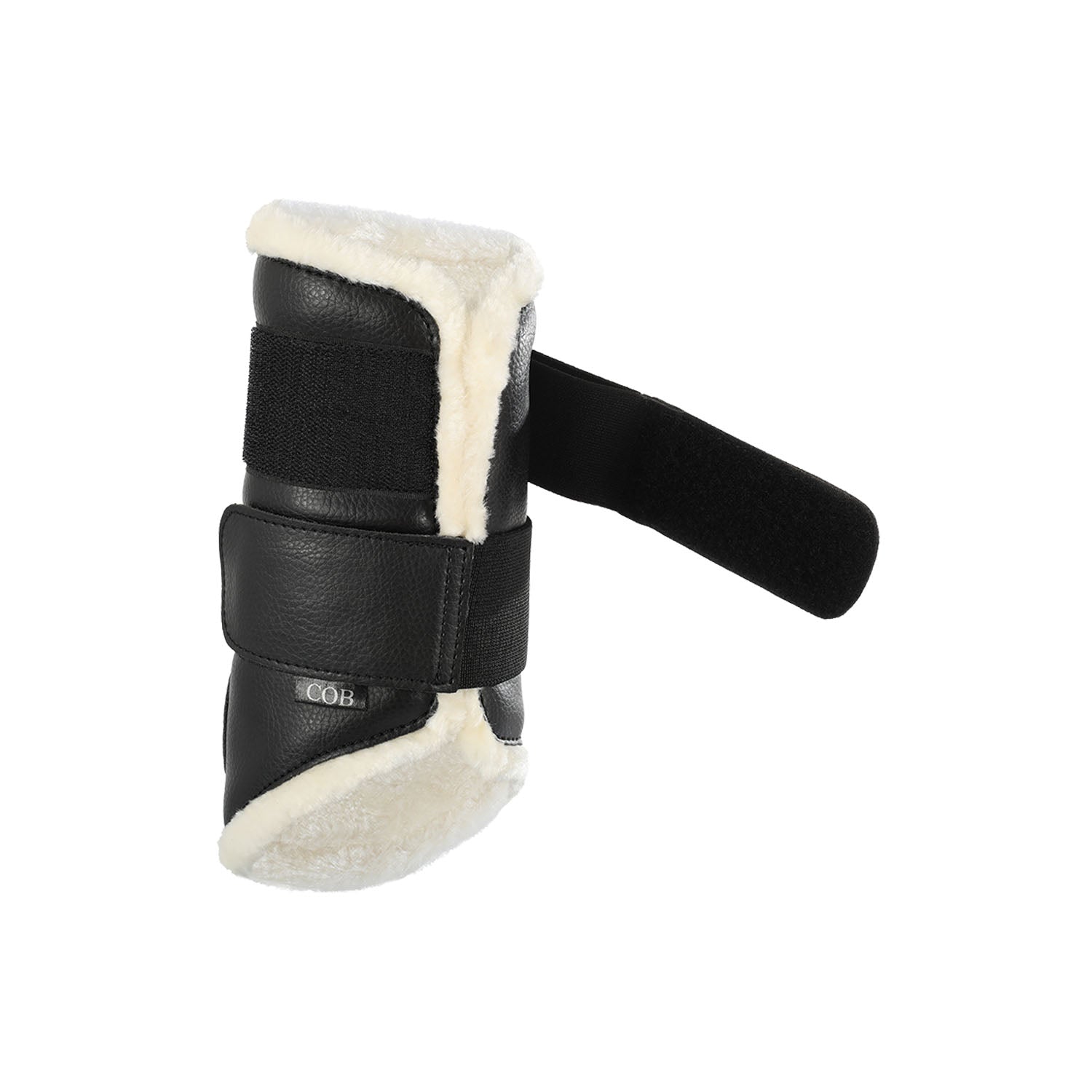 Gamaschen Front brushing boots faux sheepskin & Velcro closure AC9714