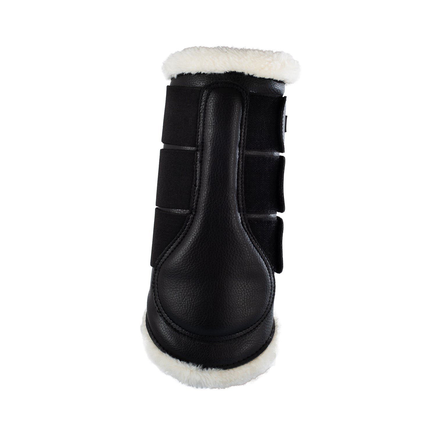 Gamaschen Hind brushing boots faux sheepskin & triple Velcro AC9716