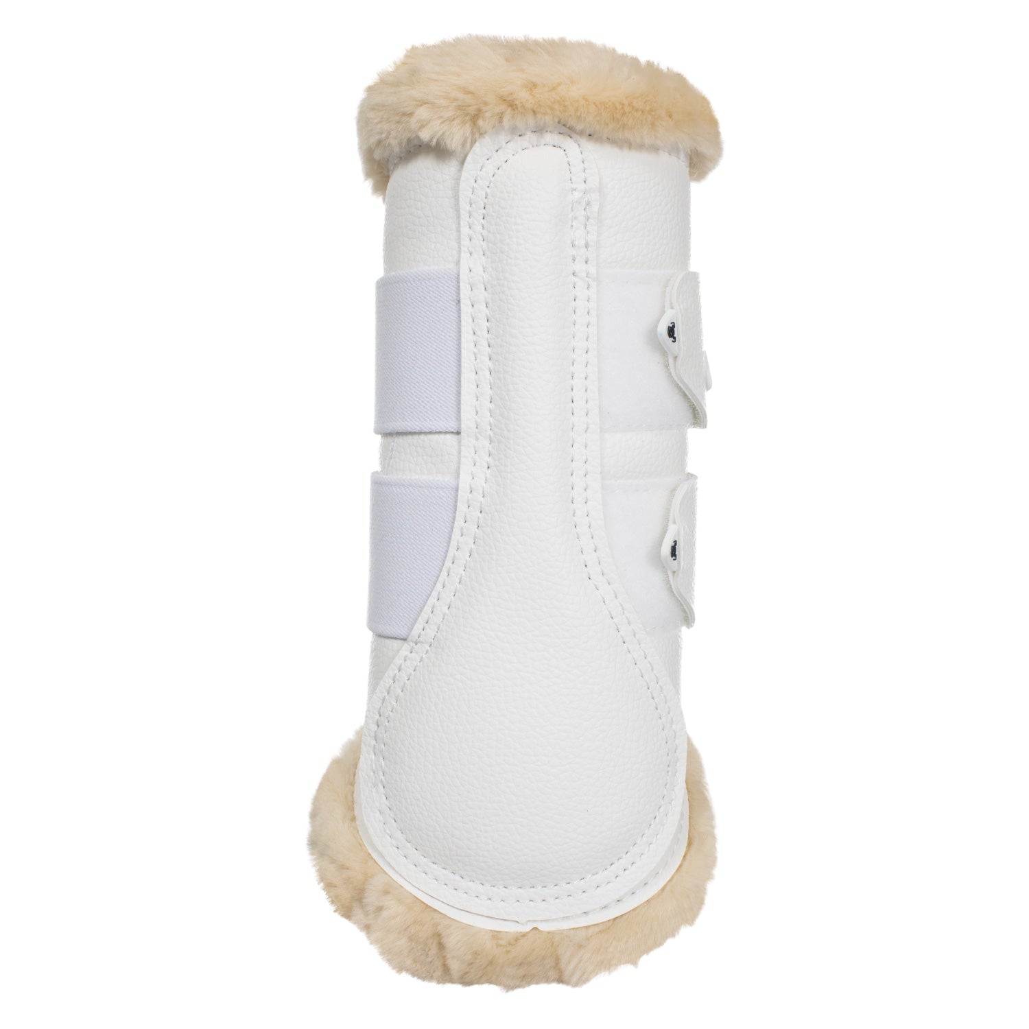 Gamaschen Front brushing boots eco-leather & faux sheepskin AC9725