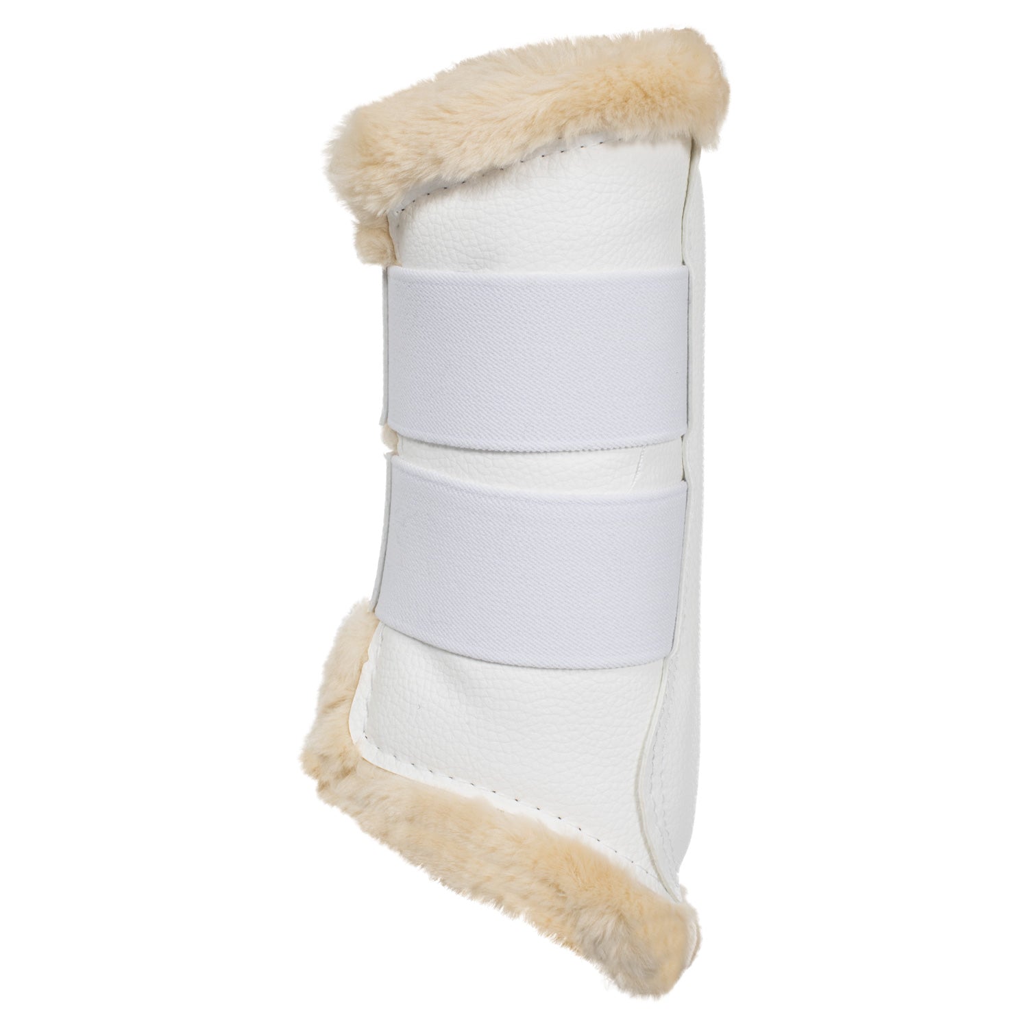 Gamaschen Front brushing boots eco-leather & faux sheepskin AC9725