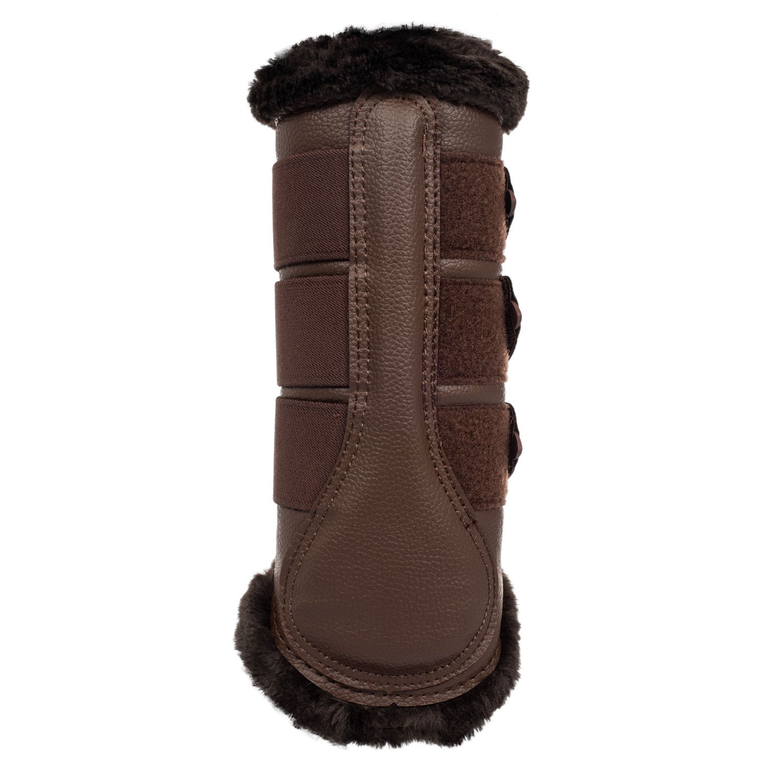 Gamaschen Hind brushing boots faux leather & faux sheepskin AC9729