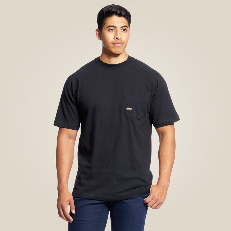 Maglietta a maniche corte MNS Rebar Cotton Strong T-Shirt nero | 10025372