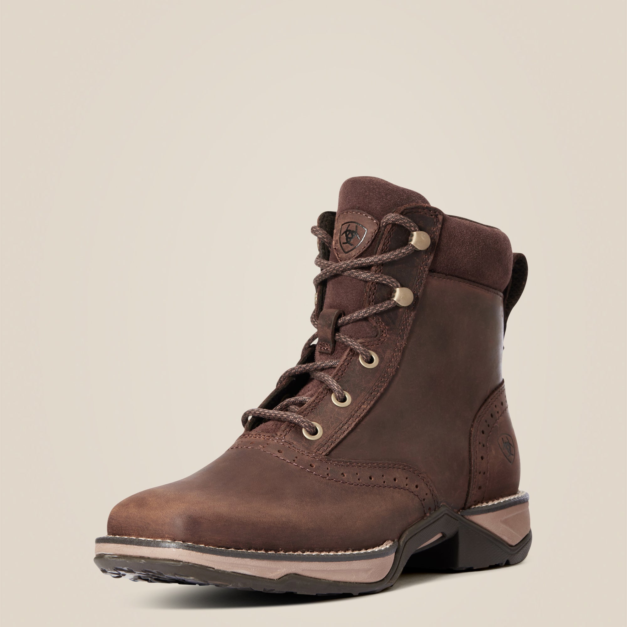 Boots occidentales Wms Anthem Lacer Boot Brown Brown | 10034007