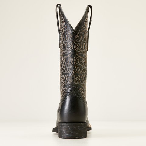 Western Stiefel WMS Round Up Remuda Western Boot black deertan | 10034024