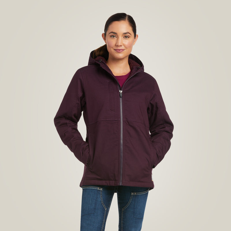 Jacket WMS Rebar DuraCanvas Insulated Jacket plum perfect | 10037589