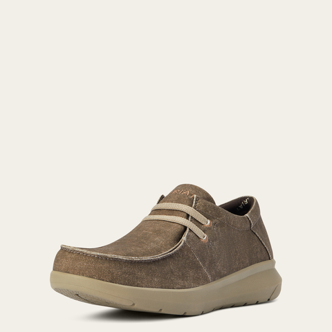 Zapatos Mns Hilo Brown Canvas | 10038389