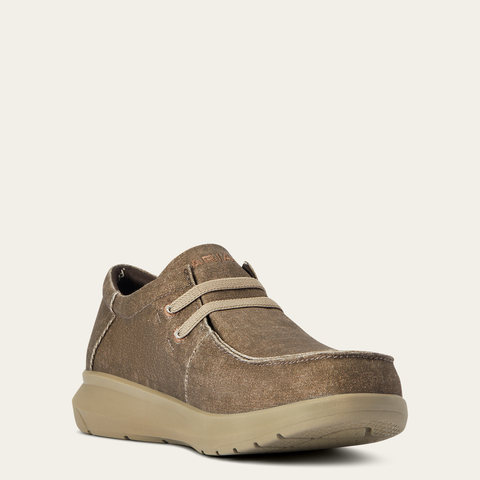 靴Mns Hilo Brown Canvas | 10038389