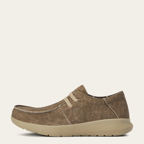 靴Mns Hilo Brown Canvas | 10038389