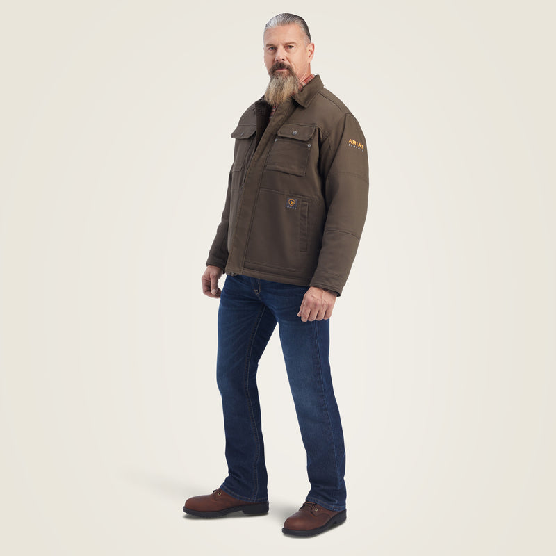 Coat MNS Rebar Duracanvas Sherpa-line Coat Wren | 10041506