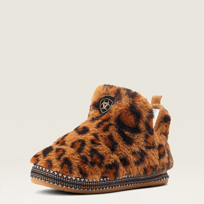 Chaussures WMS BOTSIP SLIPPER FUZZY LEOPARD PRINT | 10043018