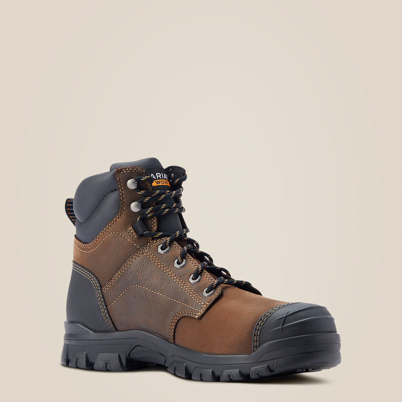 Stiefeltte MNS Treadfast 6" Waterproof Steel Toe Work Boot dark brown | 10044476