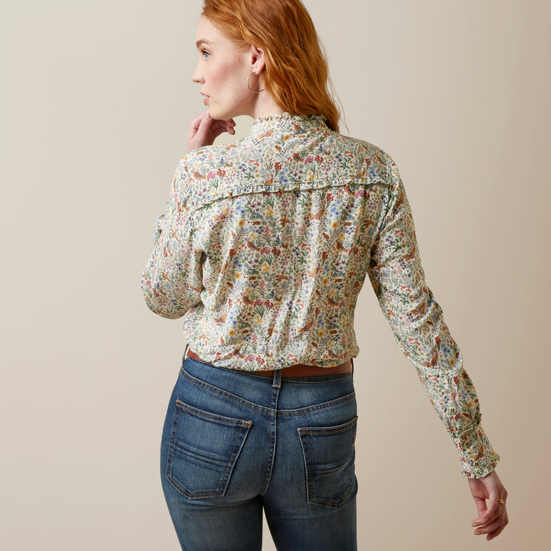 Blouse WMS Clarion Blouse bird print | 10046027