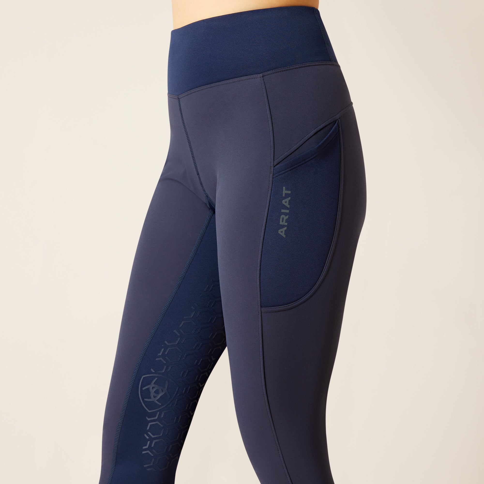 Leggings d'équitation WMS Boreas Half Grip Tight navy | 10046095