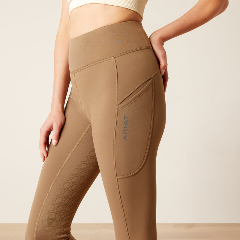 Leggings d'équitation WMS Boreas Half Grip Tight canteen | 10046096