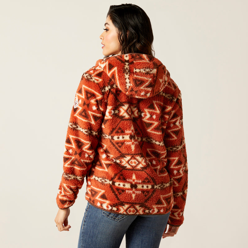 Suéter wms real bereber sudadera sudadera quemado estampado de ladrillo | 10046133