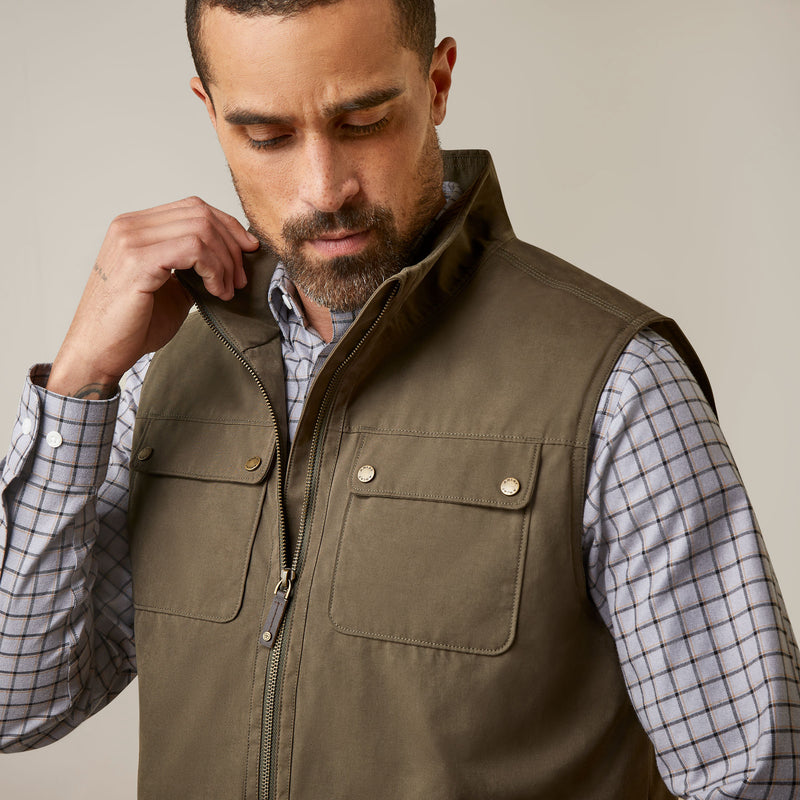 West Mns Argentium Insulated Vest Earth | 10046241