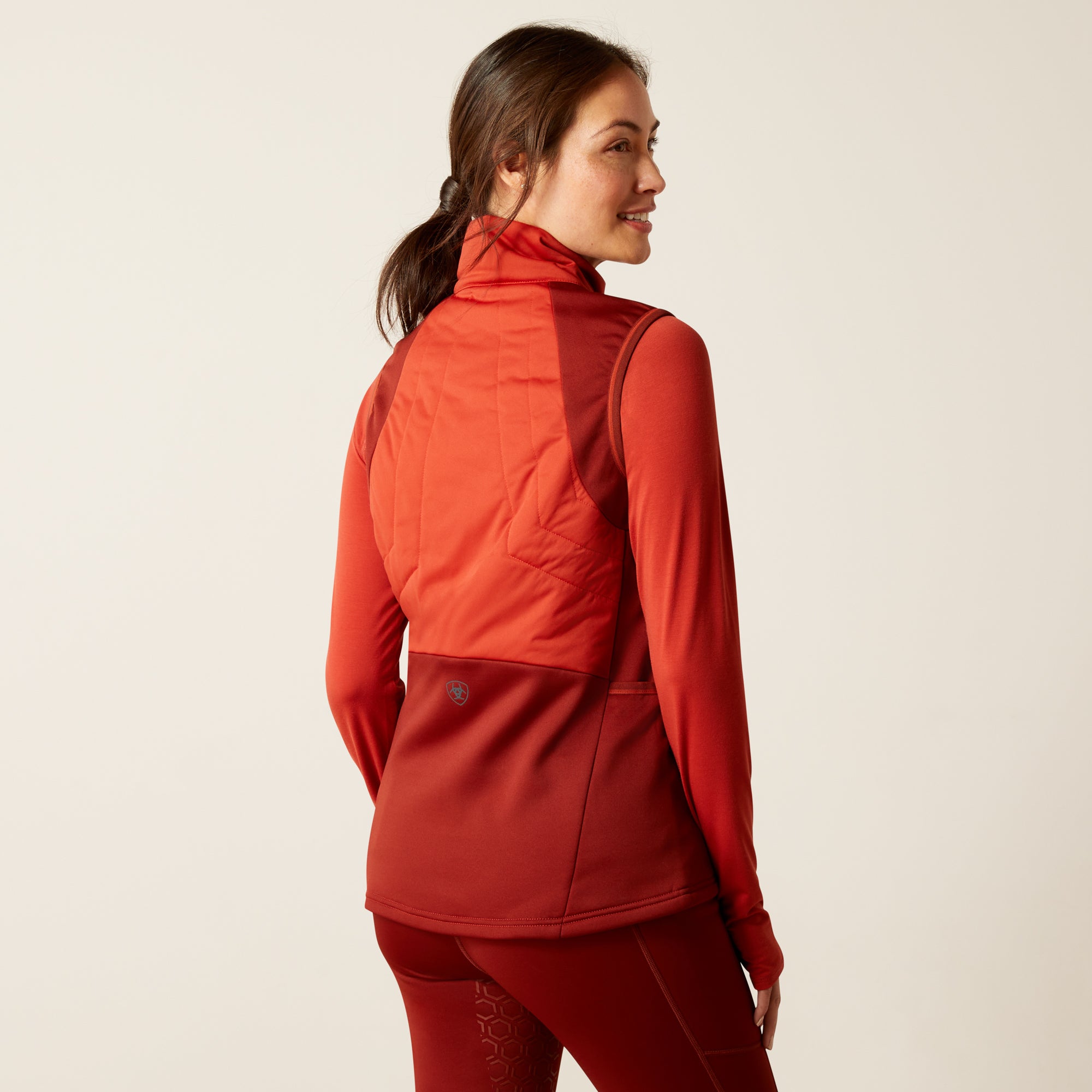 Vest WMS Venture Full Zip Vest Red Ochère | 10046267