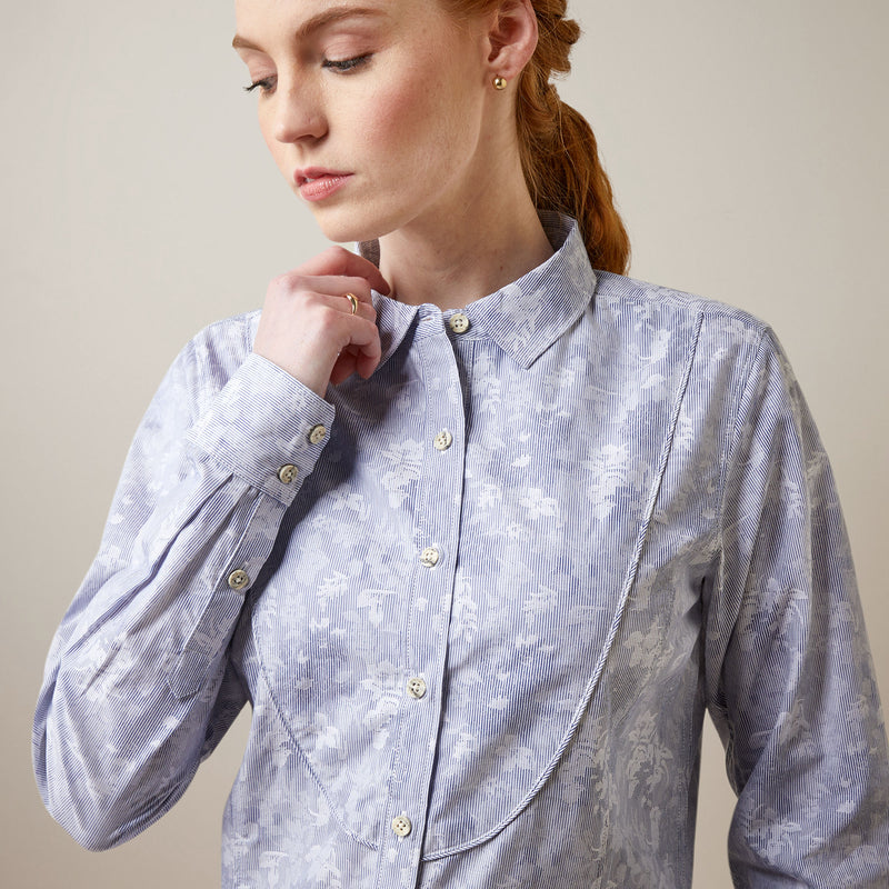 Blouse WMS MUIR Blouse Blue Jacquard | 10046373