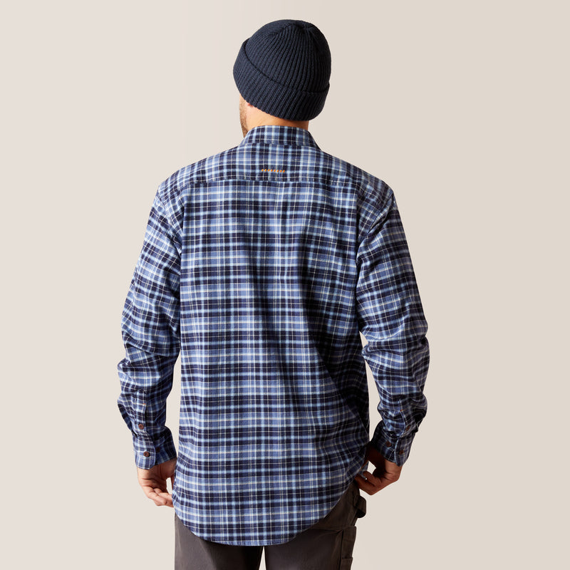 قميص عمل MNS Rebar Flannel DuraStretch منقوش جذاب | 10046639