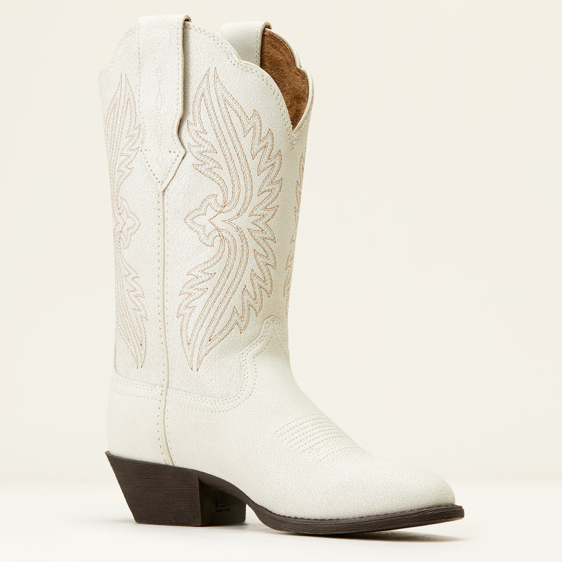 Western Stiefel WMS Heritage R Toe StretchFit Western Boot distressed ivory | 10046898