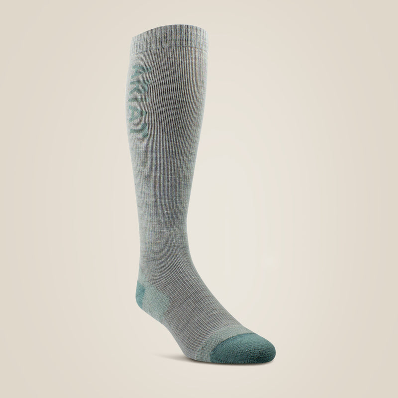 Western Stiefel ADT AriatTEK Thaw Merino Socks heather grey/arctic | 10047424