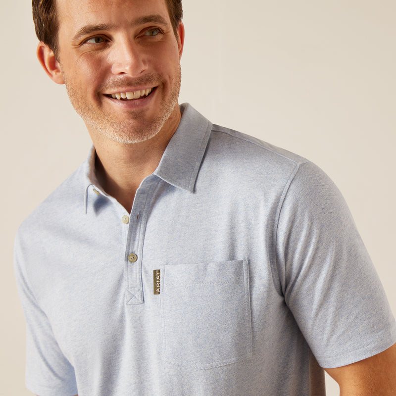 Chemise chemise mns chorley polo chambray bleu | 10048515