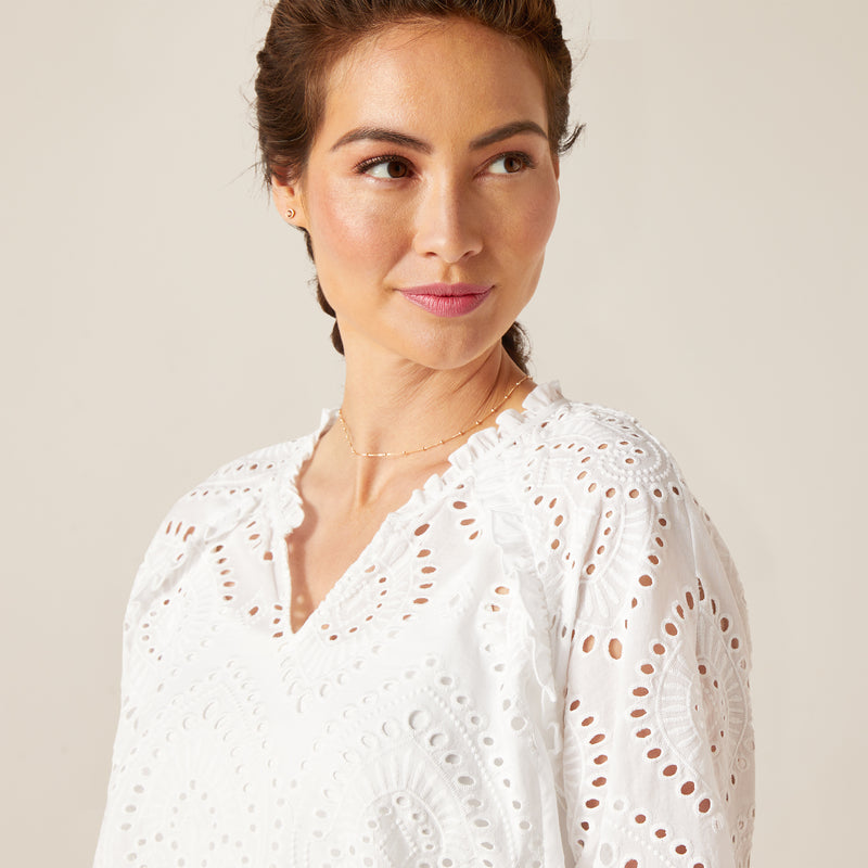 ブラウスwms decelea blouse white | 10048651