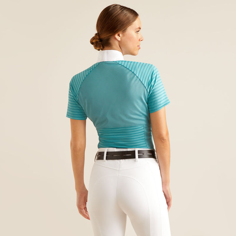 Turnier Shirt WMS Aptos Vent Show Shirt brittany blue | 10048814