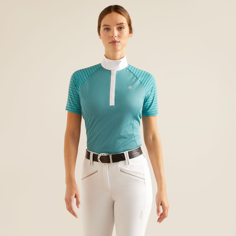 Turnier Shirt WMS Aptos Vent Show Shirt brittany blue | 10048814