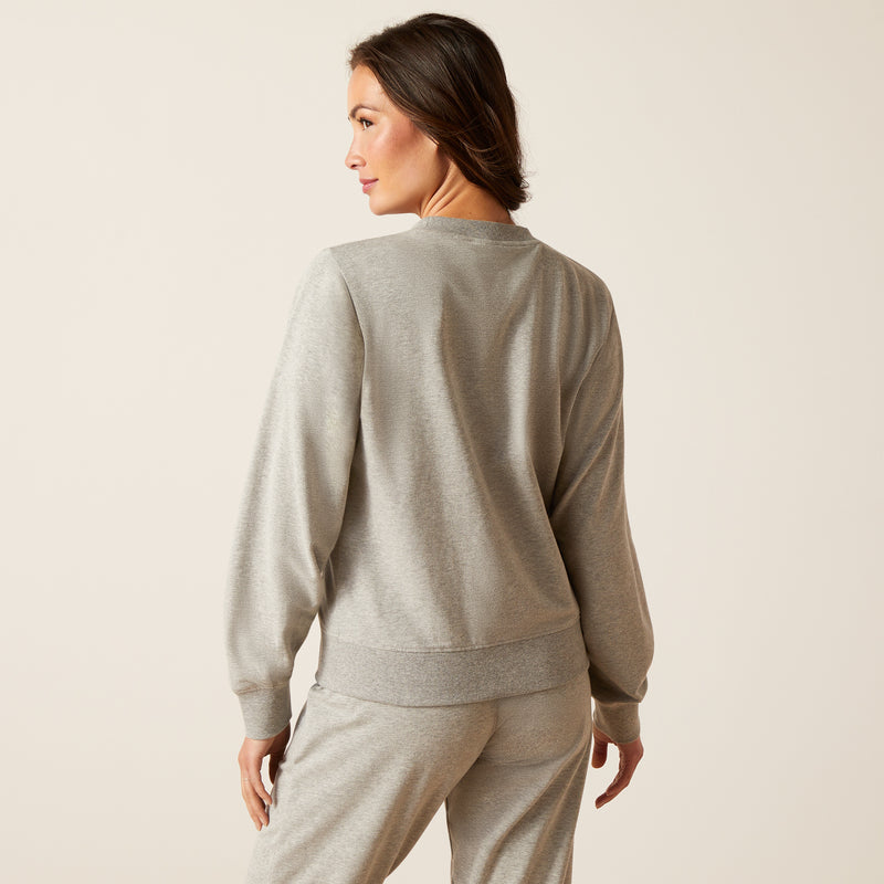 Pullover WMS Memento Sweatshirt heather grey | 10048998