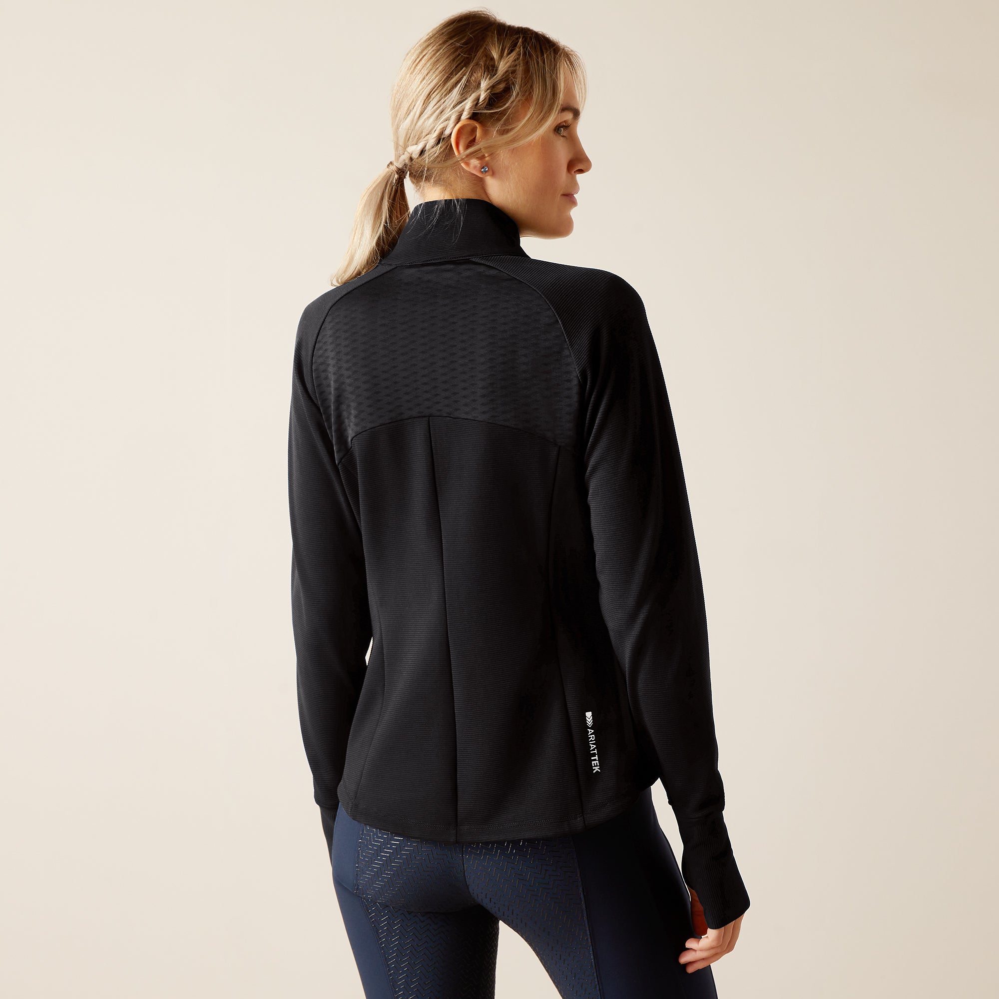 Pullover WMS Bellatrix Full Zip Sweatshirt black | 10049035
