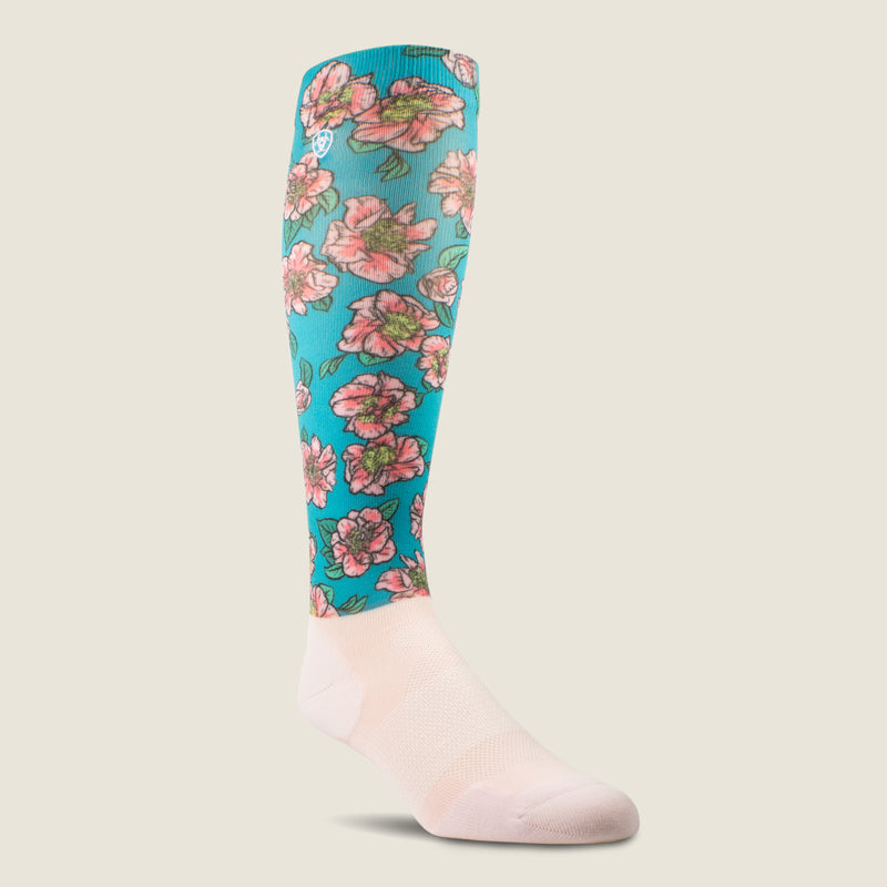 Socken WMS AriatTEK Slim Printed Socks floral ceramic | 10050856