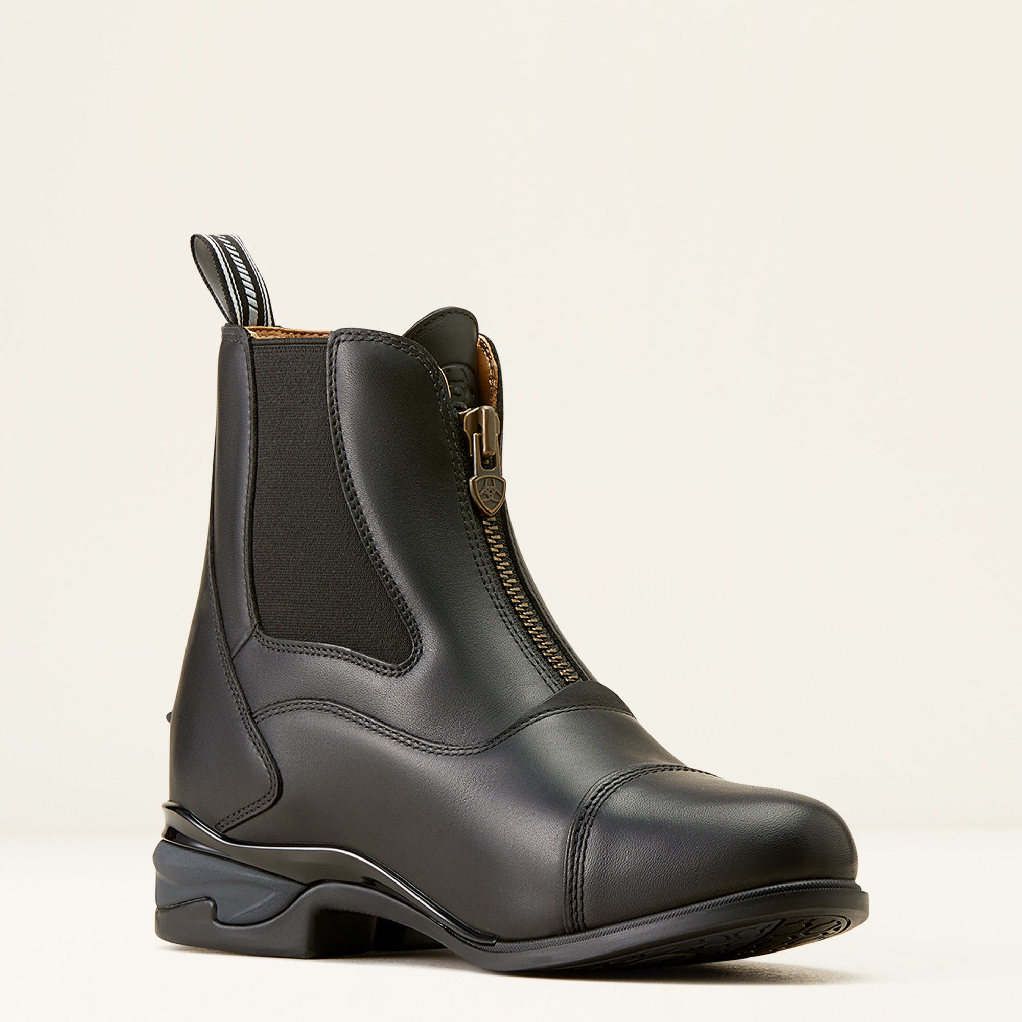 발목 부츠 WMS Devon Zip Paddock Boot Black | 10051044