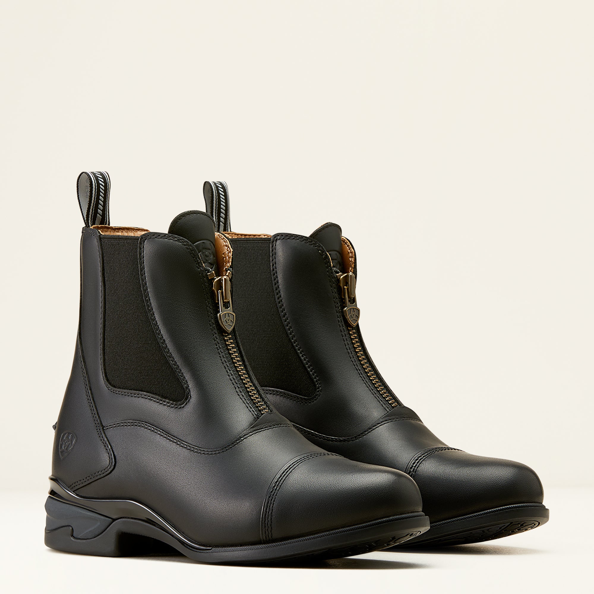 발목 부츠 WMS Devon Zip Paddock Boot Black | 10051044