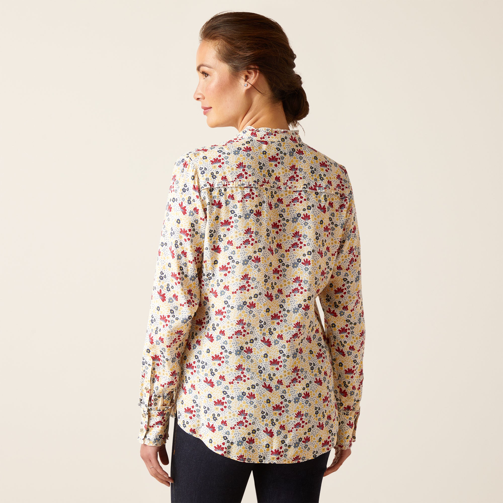 Shirt WMS CLARION LS BLS Mod Floral - Reitstiefel Kandel - Dein Reitshop