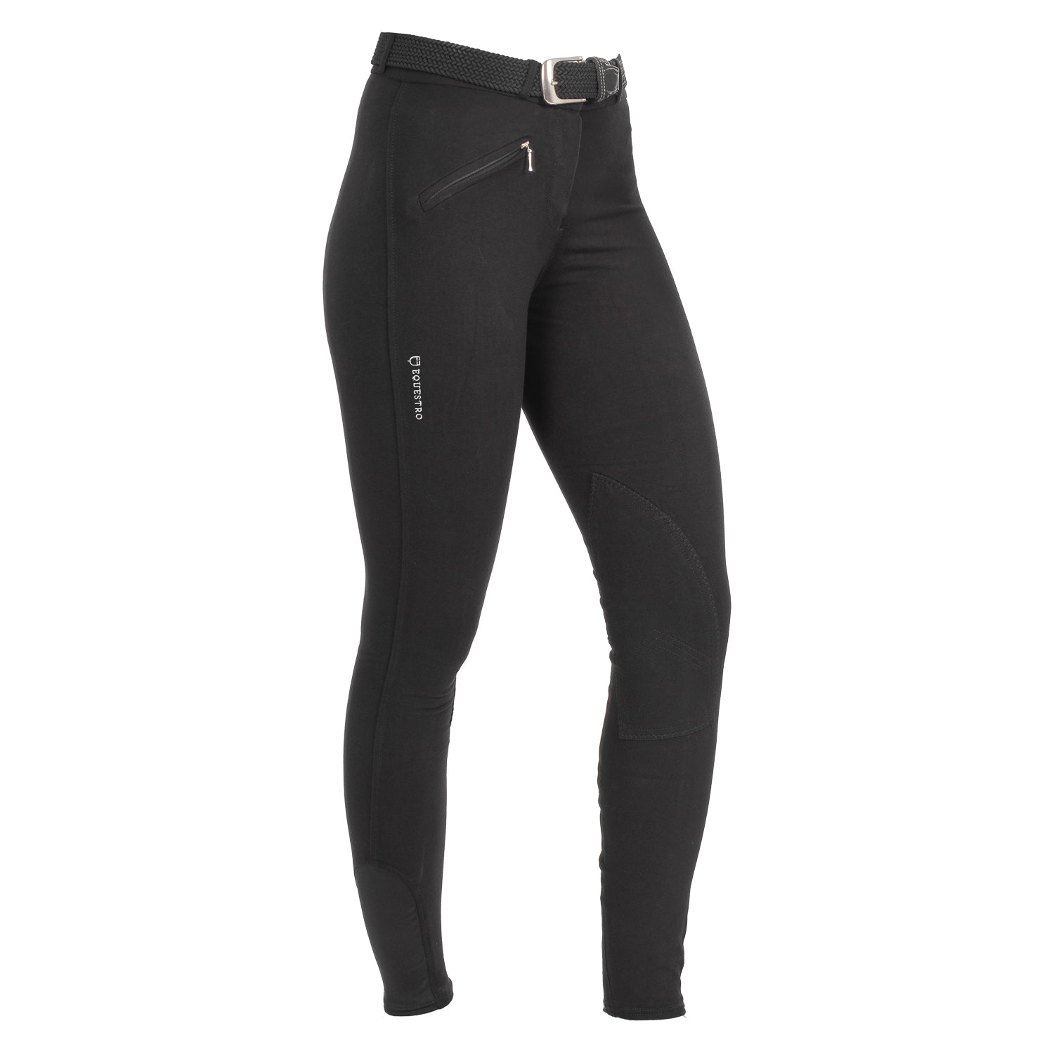 Reithose Selene Model Woman Breeches In Stretch Cotton