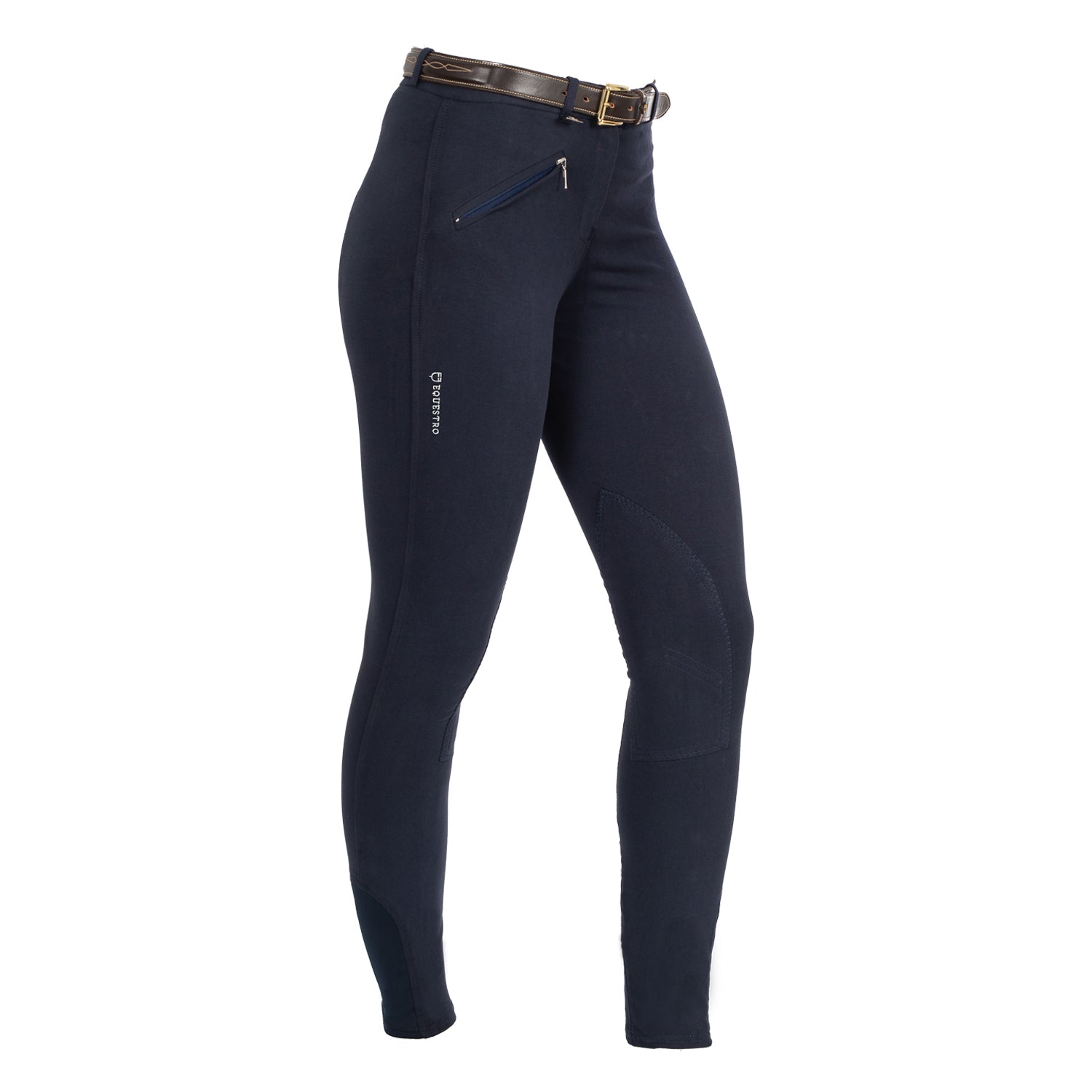 Reithose Selene Model Woman Breeches In Stretch Cotton