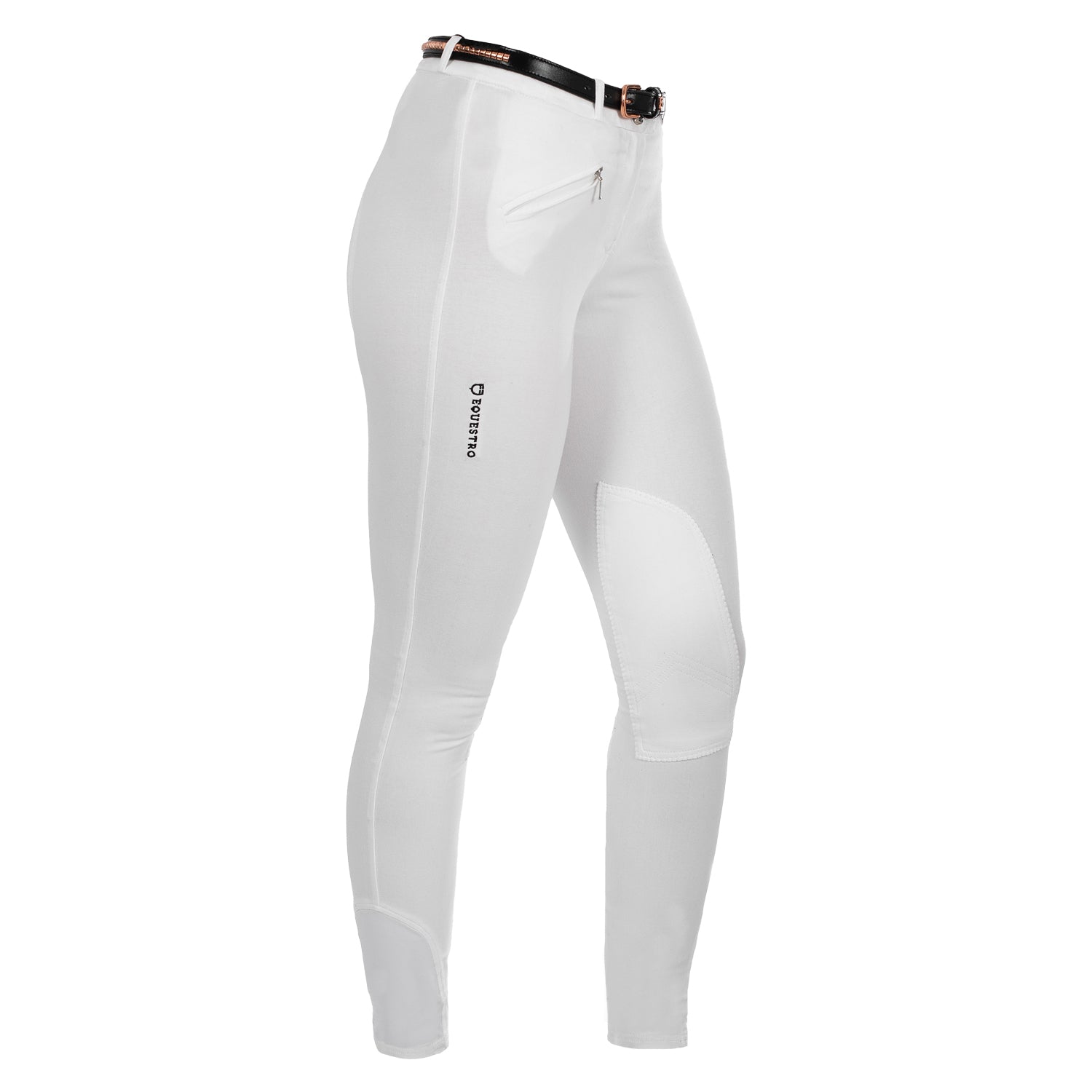 Reithose Selene Model Woman Breeches In Stretch Cotton