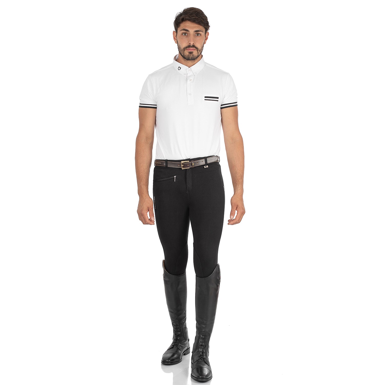 Reithose Urano Model Man Breeches In Stretch Cotton