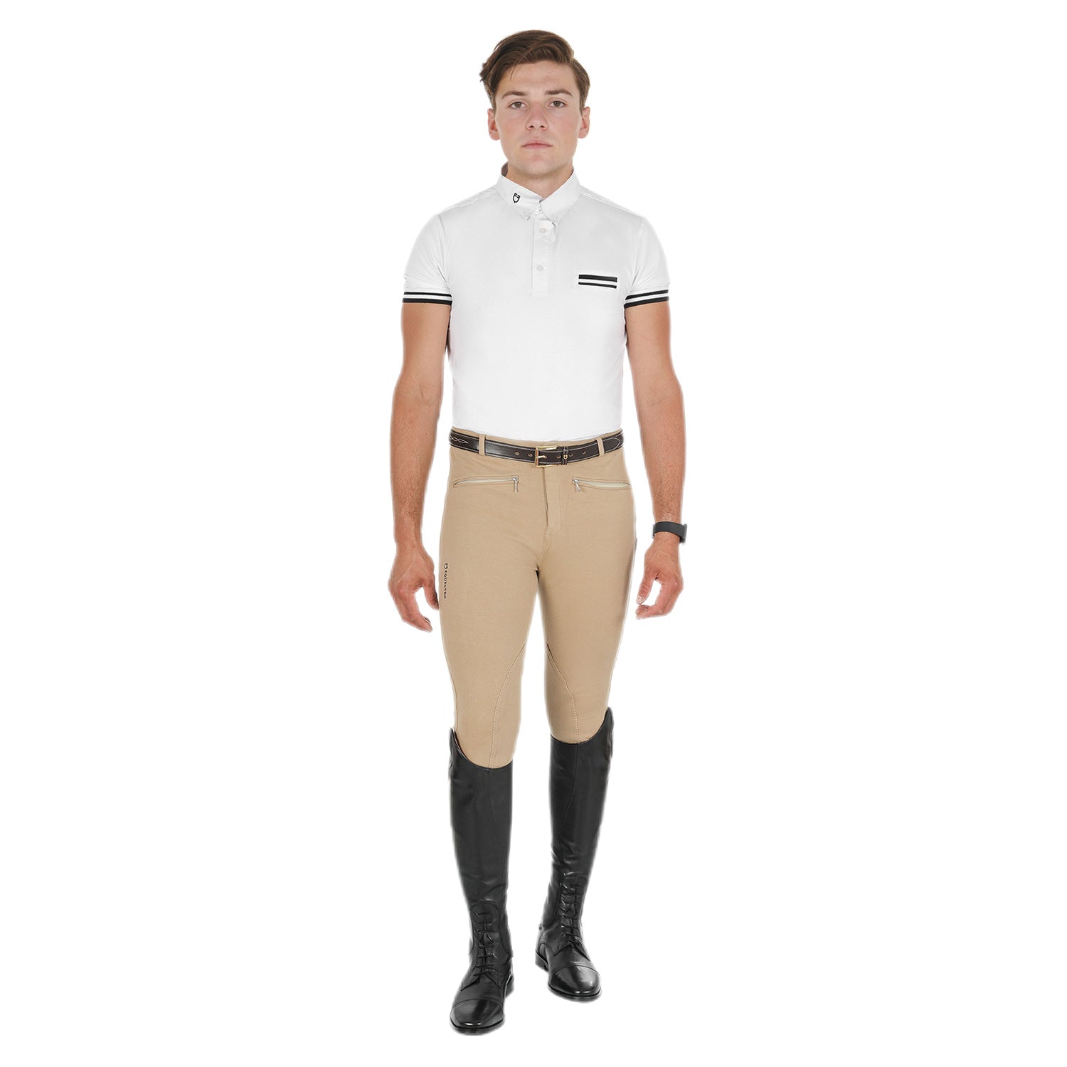 Reithose Crono Model Man Breeches In Stretch Cotton