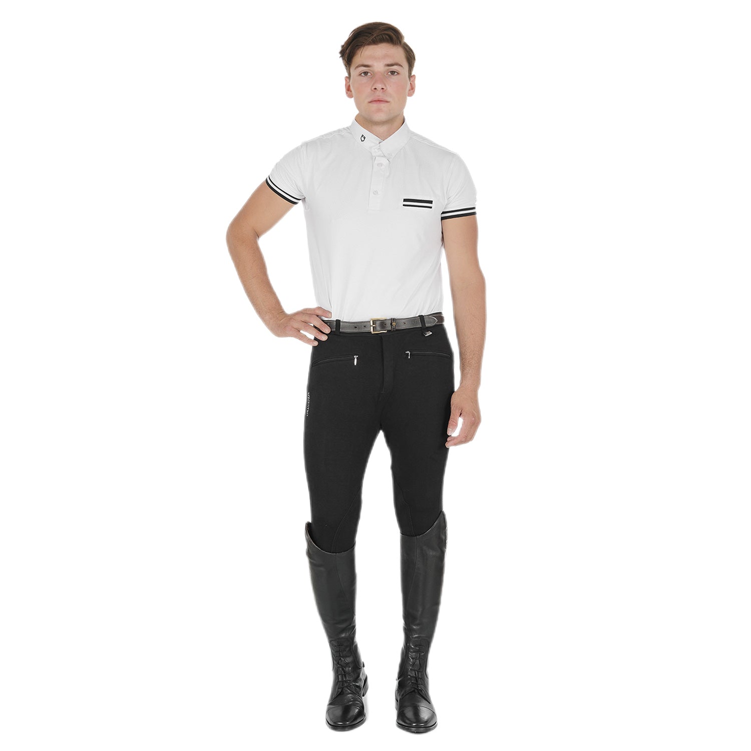 Reithose Crono Model Man Breeches In Stretch Cotton