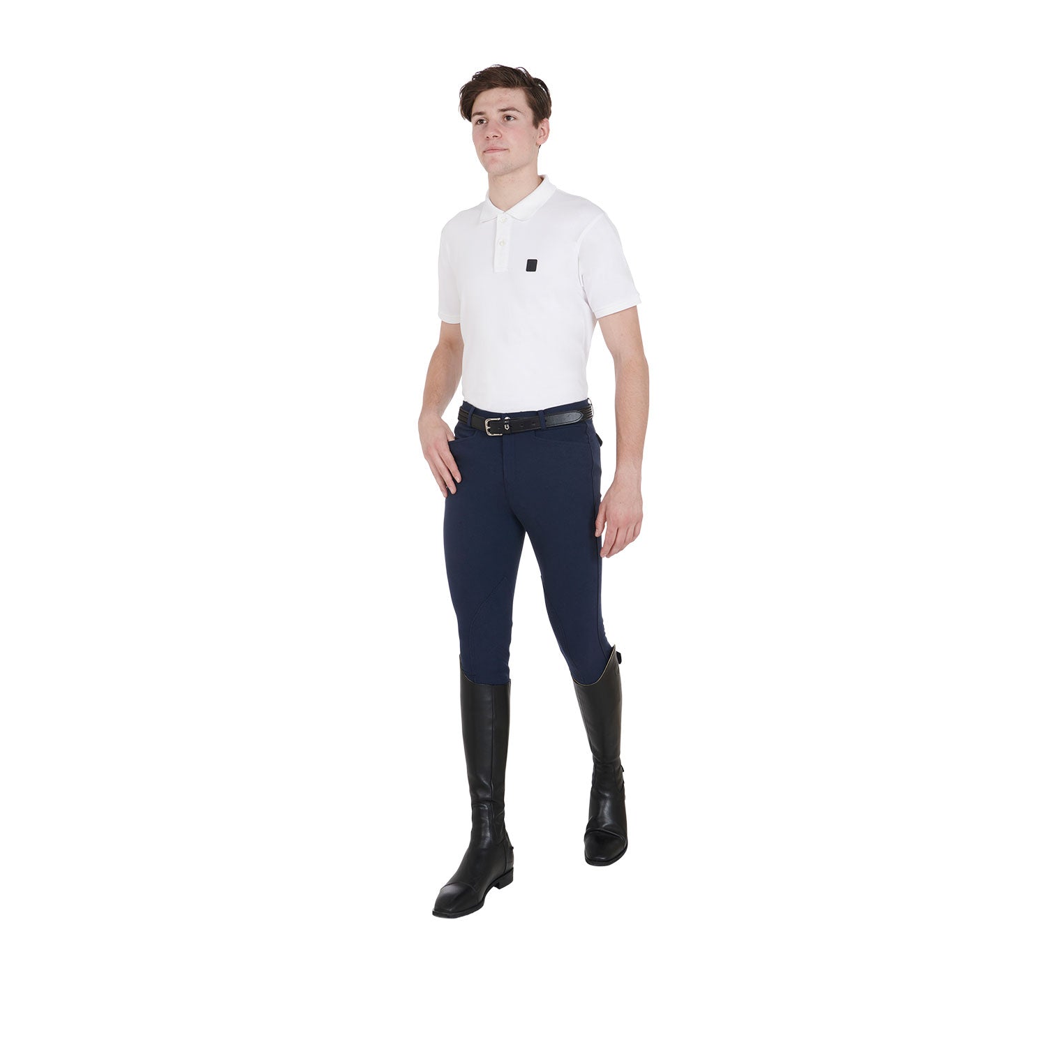 Reithose Zefiro Model Man Breeches In Stretch Cotton