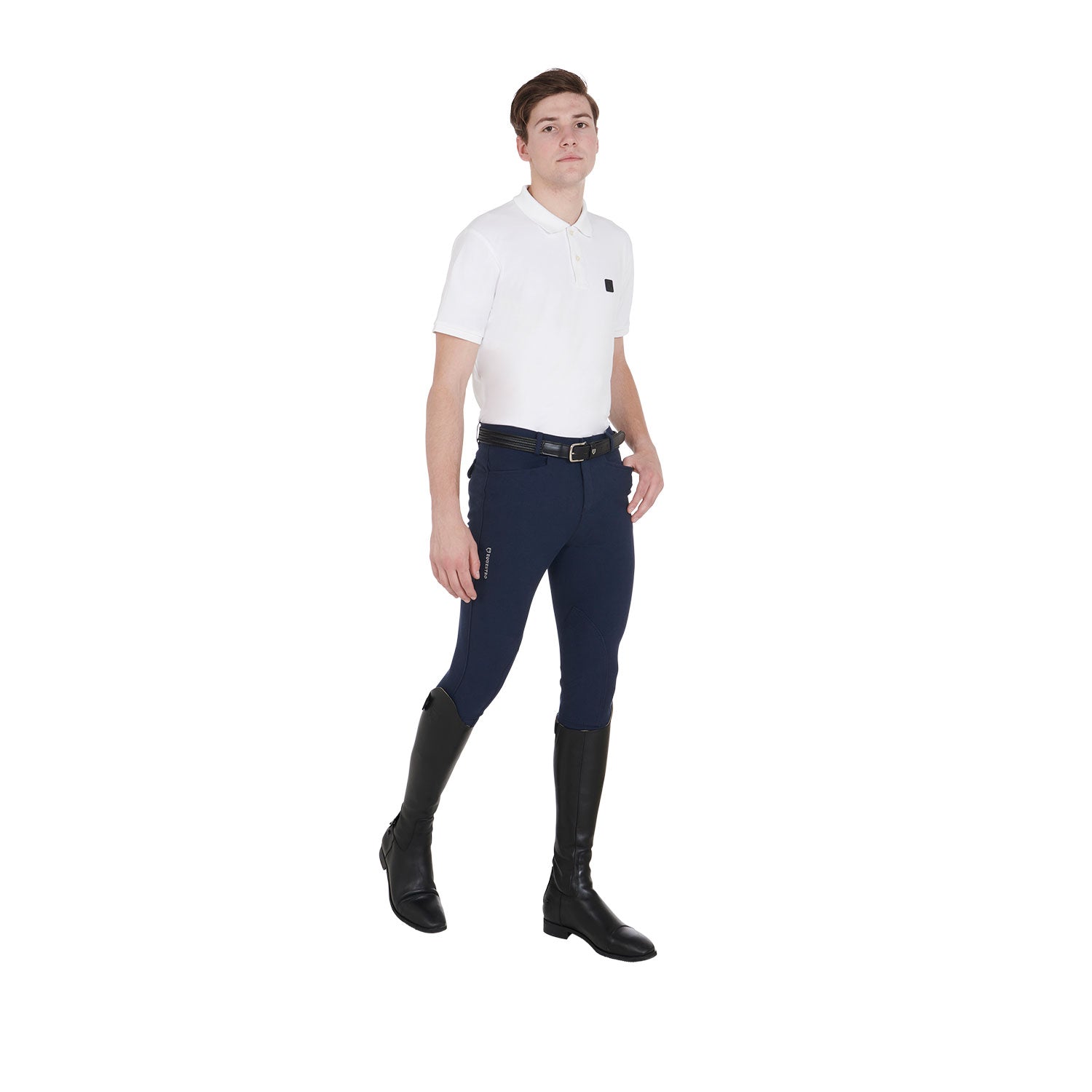 Reithose Zefiro Model Man Breeches In Stretch Cotton