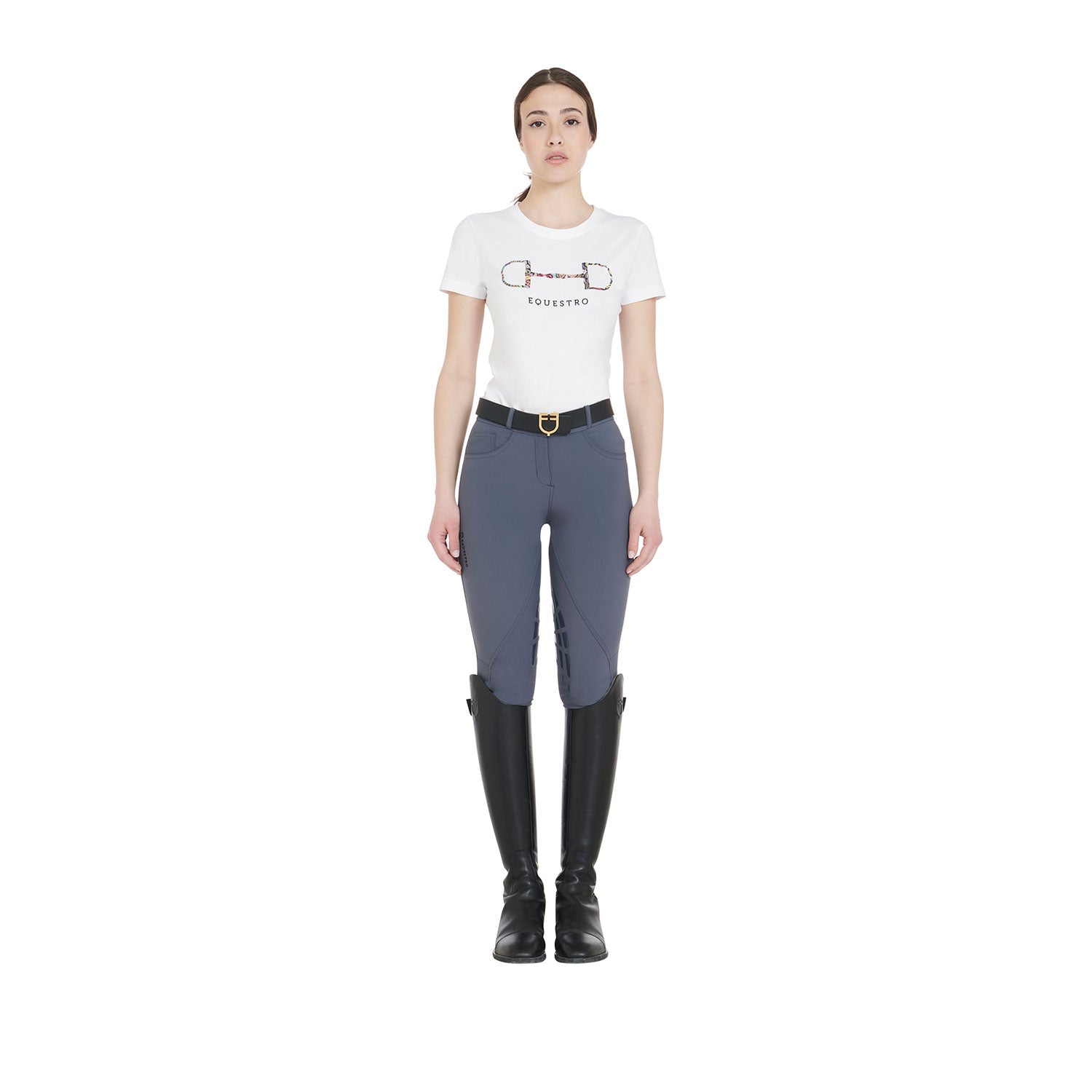 Grip Reithose Women'S Knee Grip Breeches In Technical Fabric