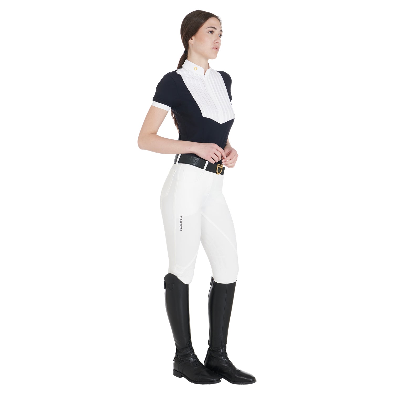 Grip Reithose Women'S Knee Grip Breeches In Technical Fabric