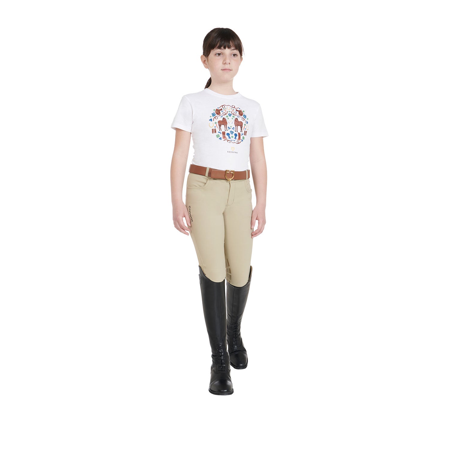 Grip Reithose Kids' Unisex Breeches In Technical Fabric