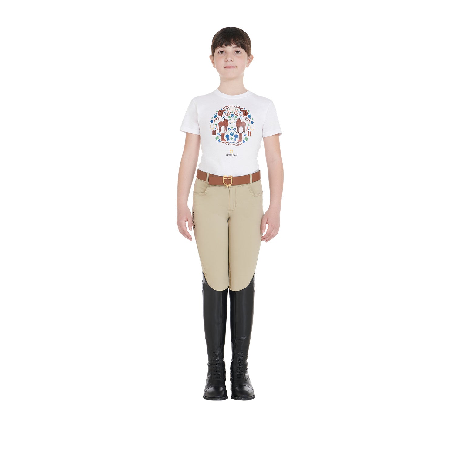 Grip Reithose Kids' Unisex Breeches In Technical Fabric