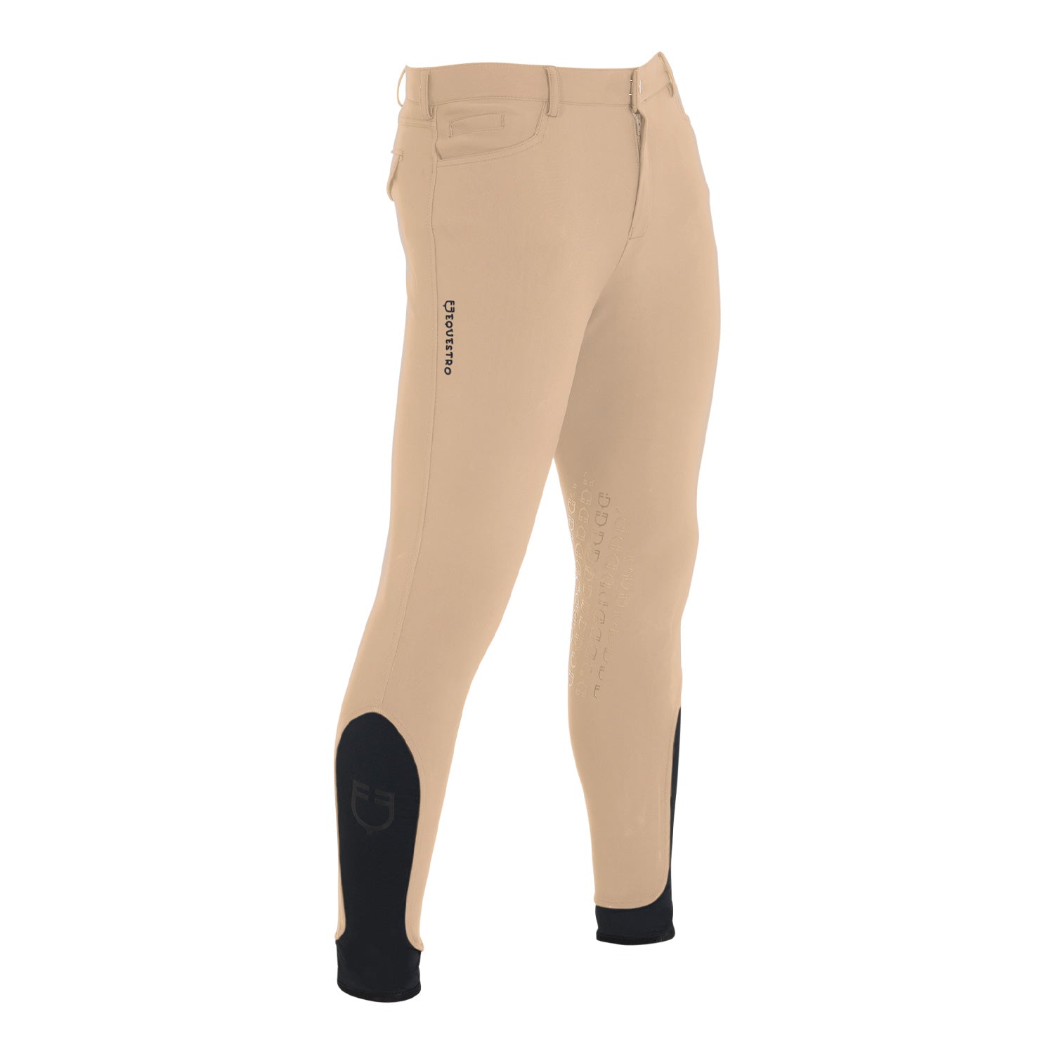 Grip Reithose Men'S Slim Fit Grip Breeches With Logo